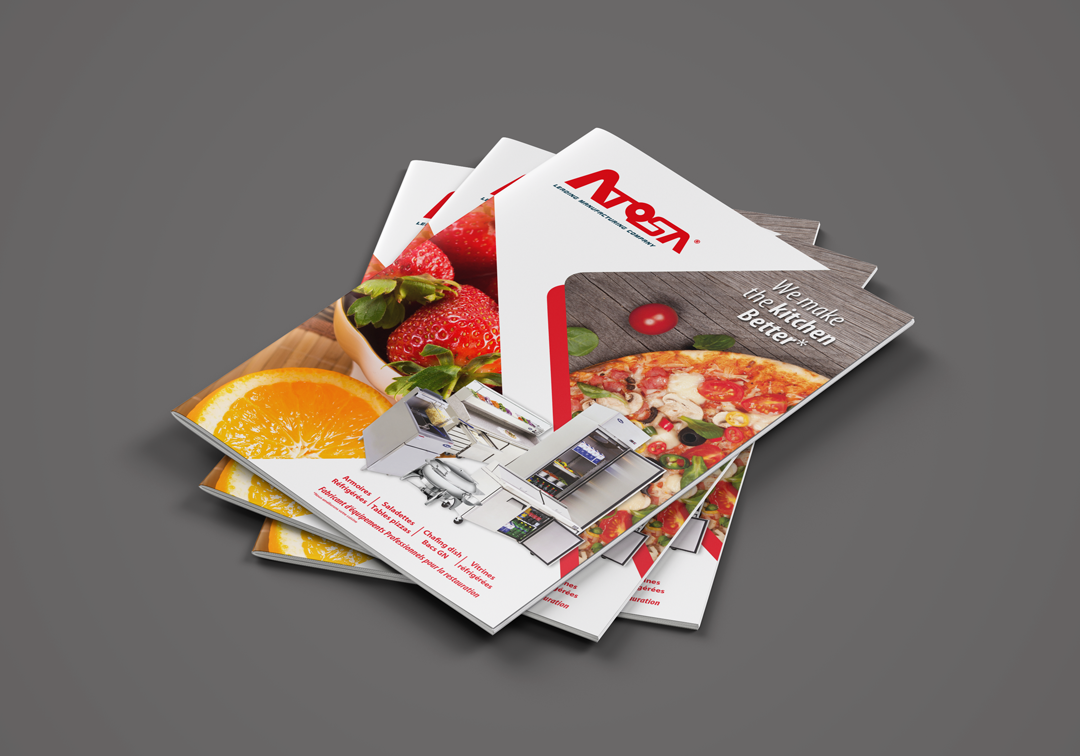 Catalogue et stand ATOSA